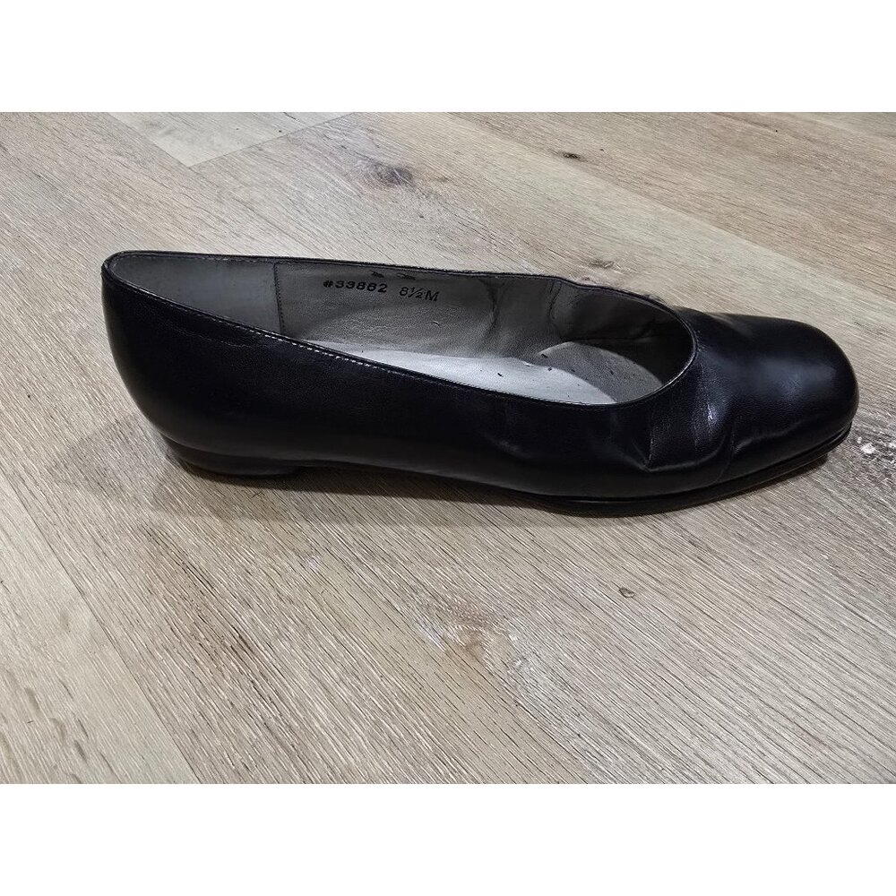 Ros Hommerson Black Flat Right Shoe Only Size 8.5M Leather Comfort Replacement